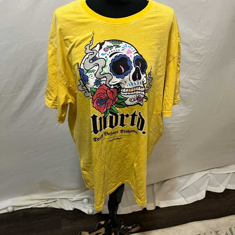 Size large these shirt are made better than affliction shirts